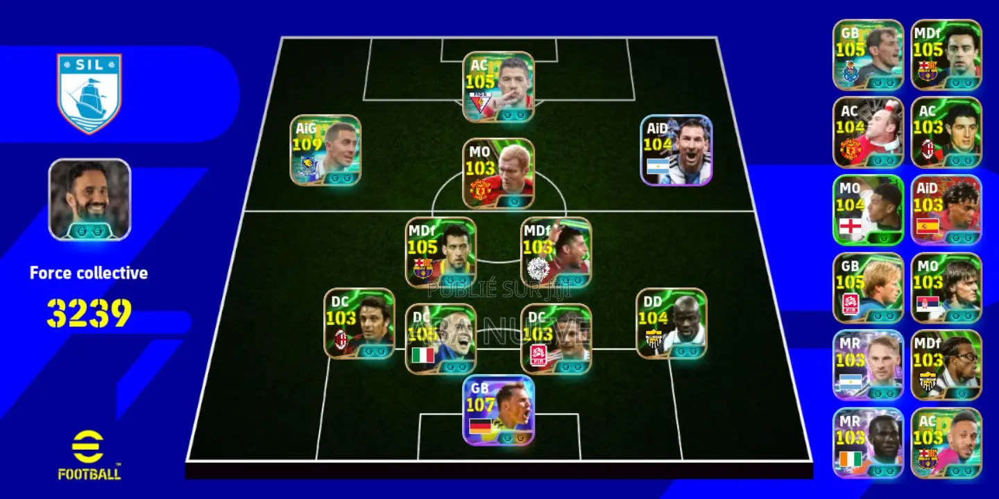 Compte Efootball
