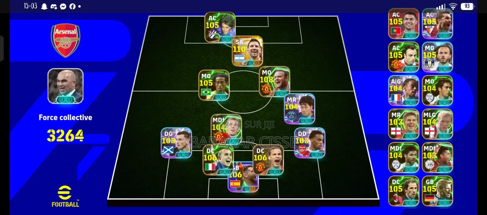 Compte Efootball Wanterr