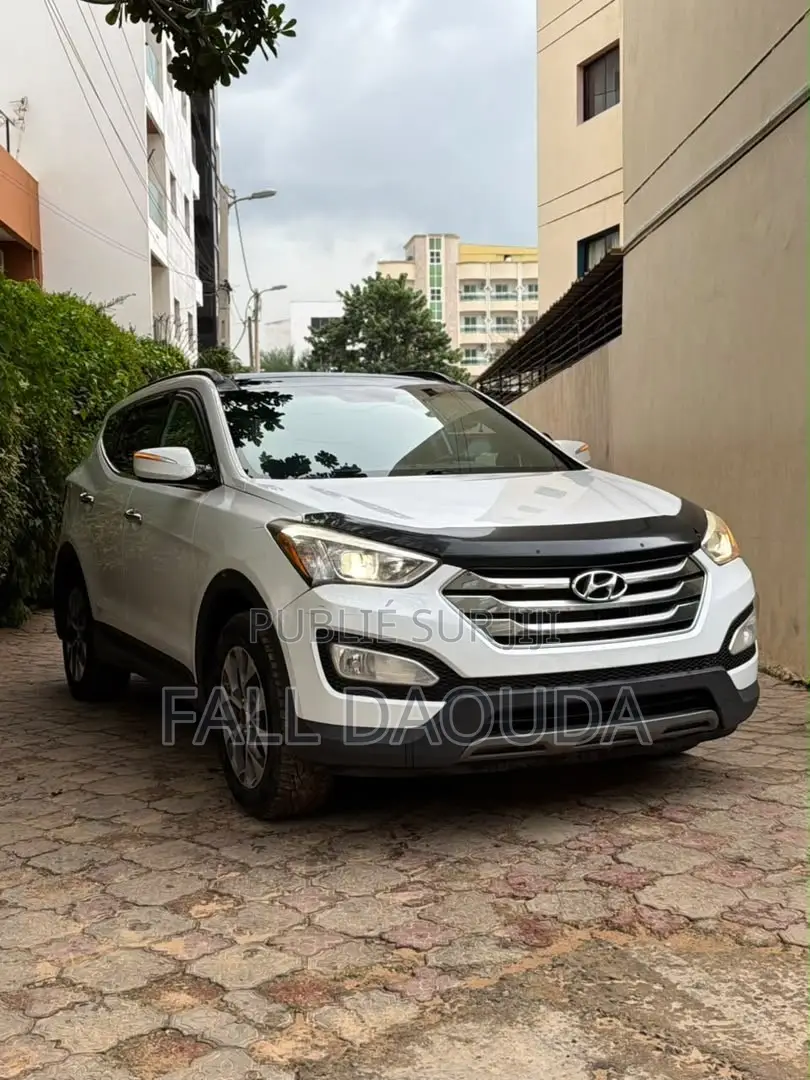Hyundai Santa Fe 2016 Blanc