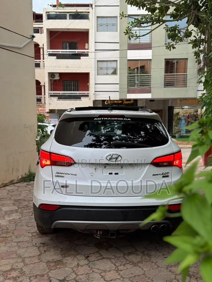 Hyundai Santa Fe 2016 Blanc