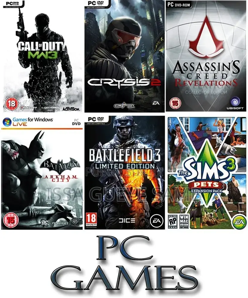 Installation De Jeux Video Uniquement Sur PC