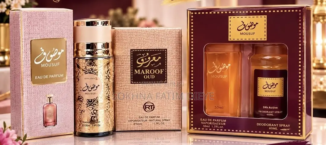 Pack De 4parfums Maroof Et Khamrah 50ml + Déodorant Spray 60ml
