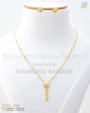 Ensemble en or 18 Importé