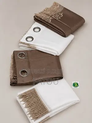 Lots De 4pieces Rideaux Luxe