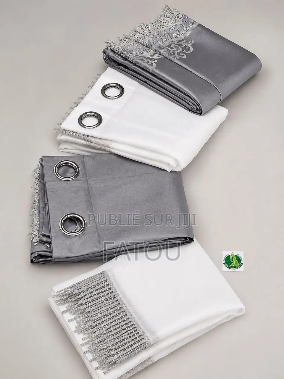 Lots De 4pieces Rideaux Luxe