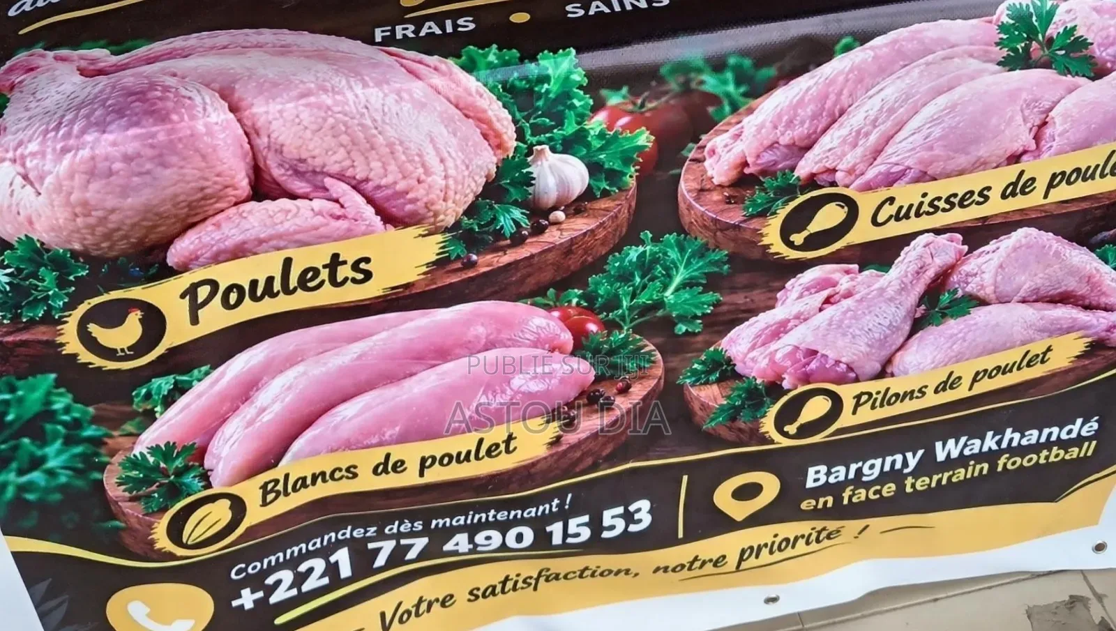 Vente De Poulet Teral