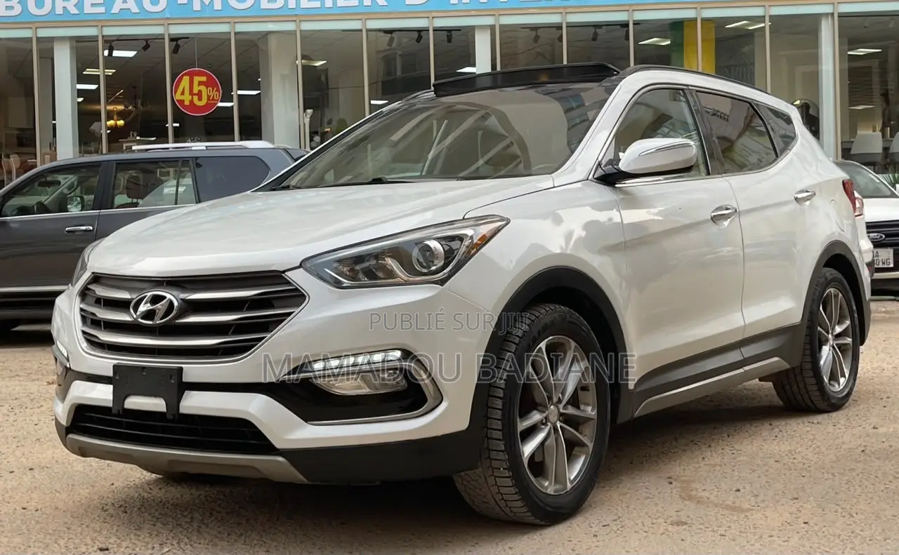 Hyundai Santa Fe 2018 Blanc