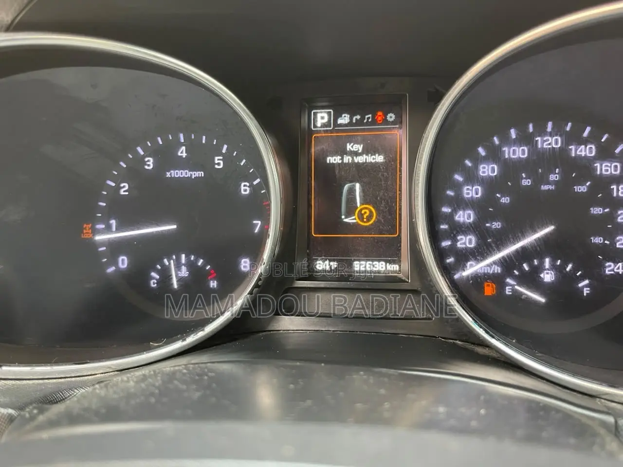 Hyundai Santa Fe 2018 Blanc