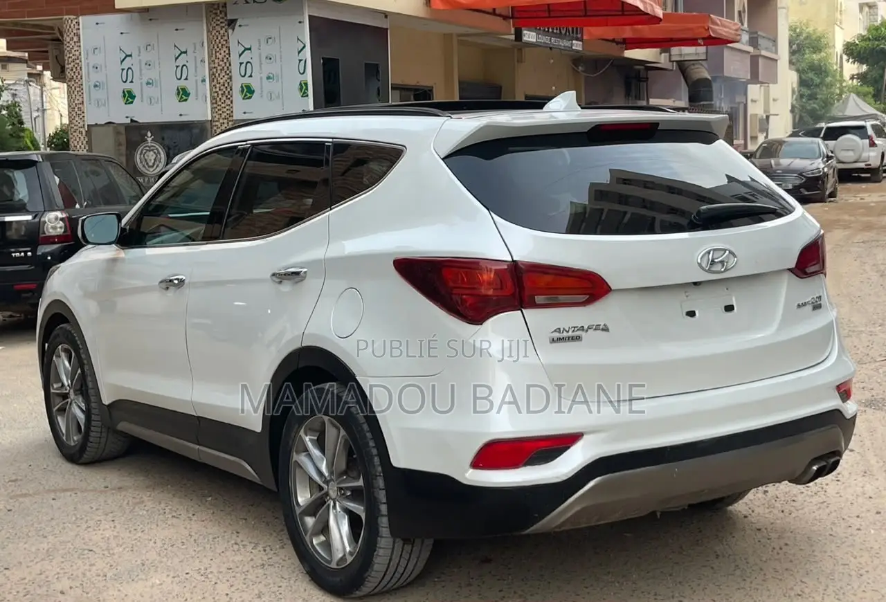 Hyundai Santa Fe 2018 Blanc