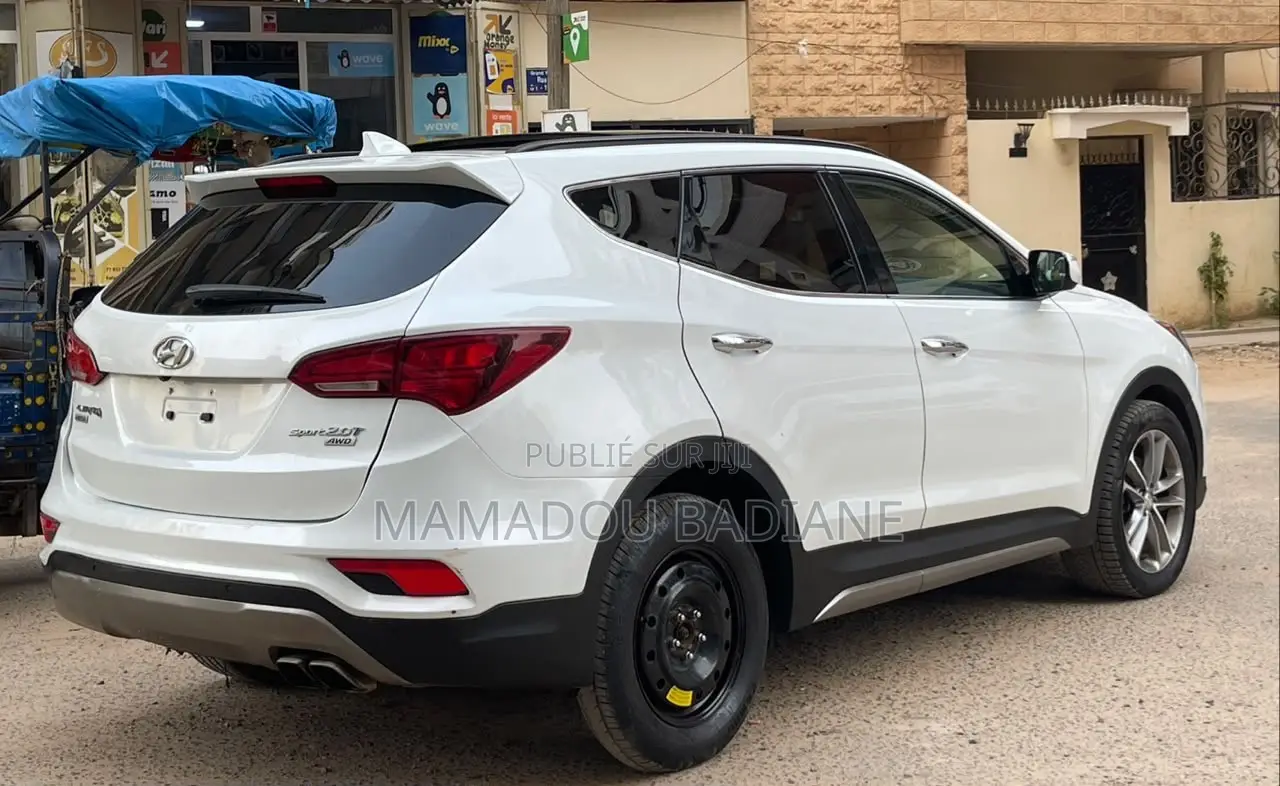 Hyundai Santa Fe 2018 Blanc