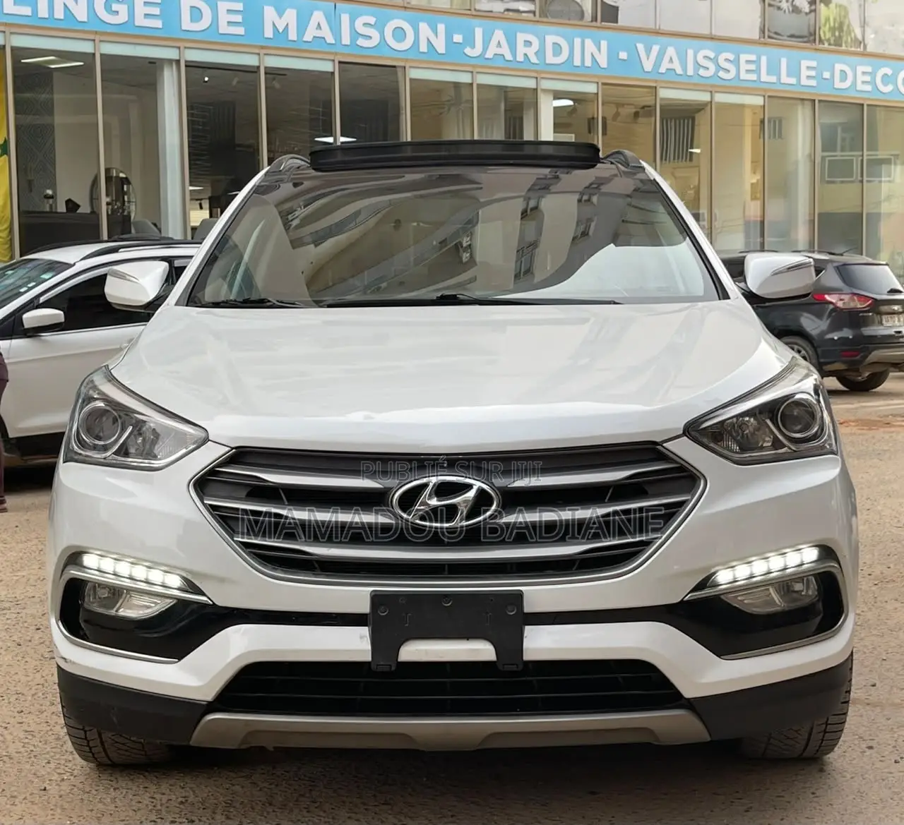 Hyundai Santa Fe 2018 Blanc