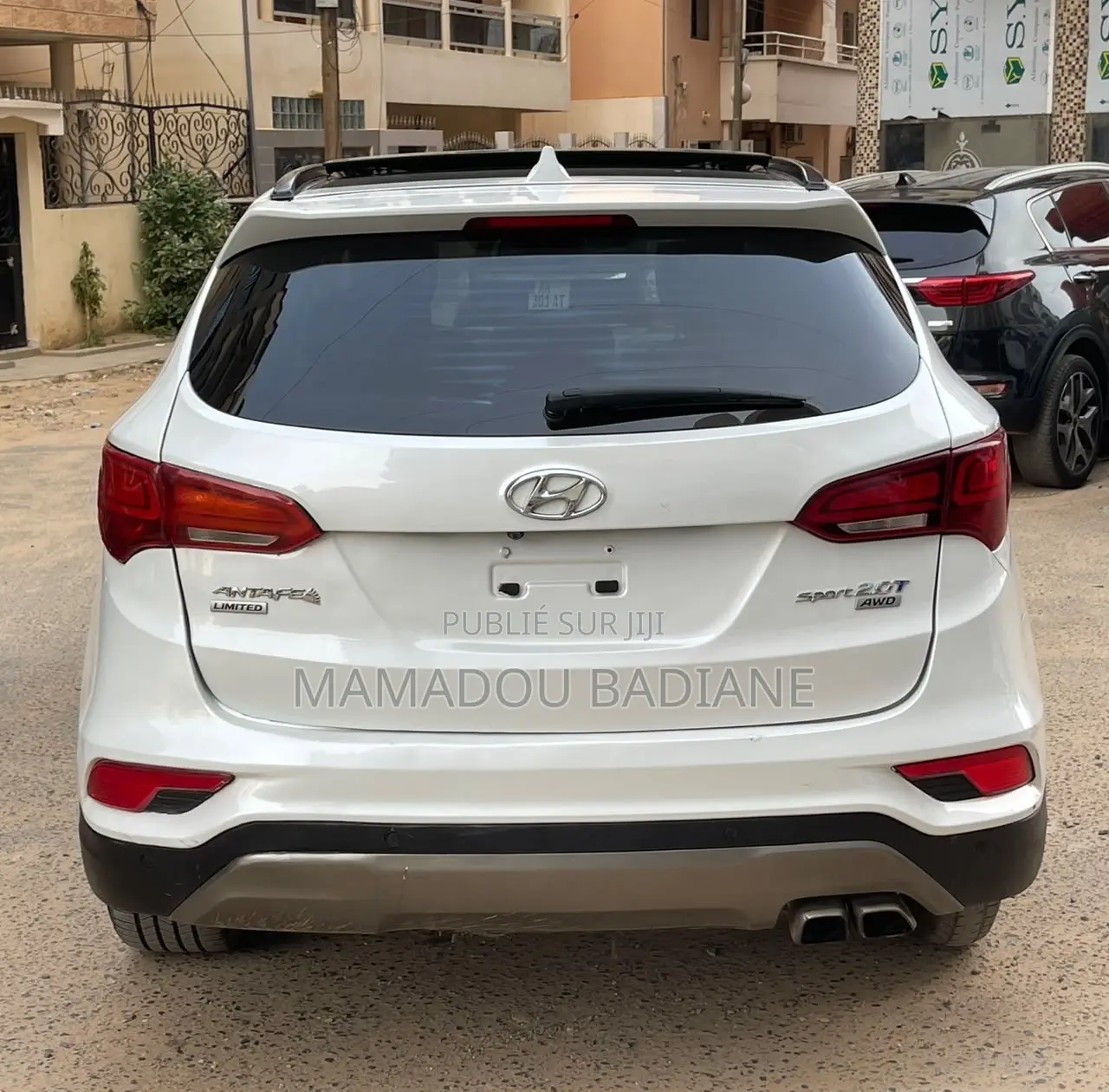 Hyundai Santa Fe 2018 Blanc