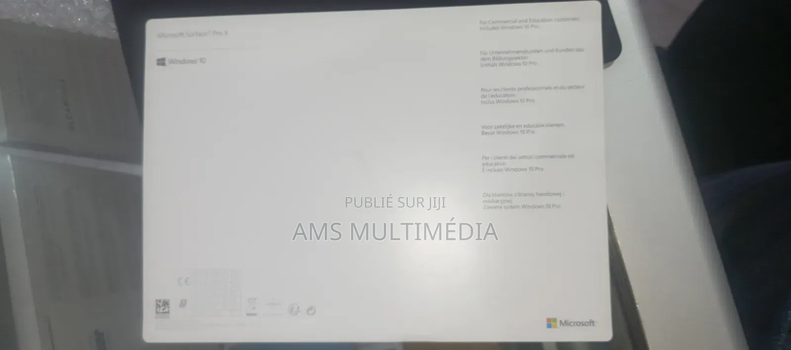 Nouveau Ordinateur portable Microsoft Surface 16GB Autre SSD 512GB