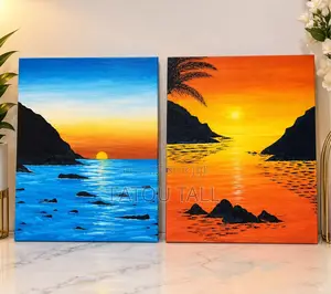 Tableau D’art Peint À La Main – Pièce Unique