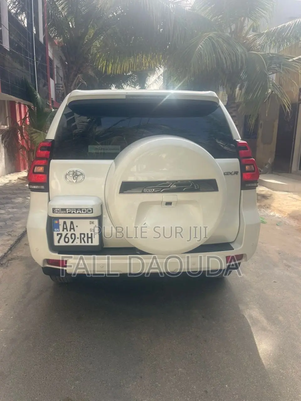 Toyota Land Cruiser Prado 2022 Blanc