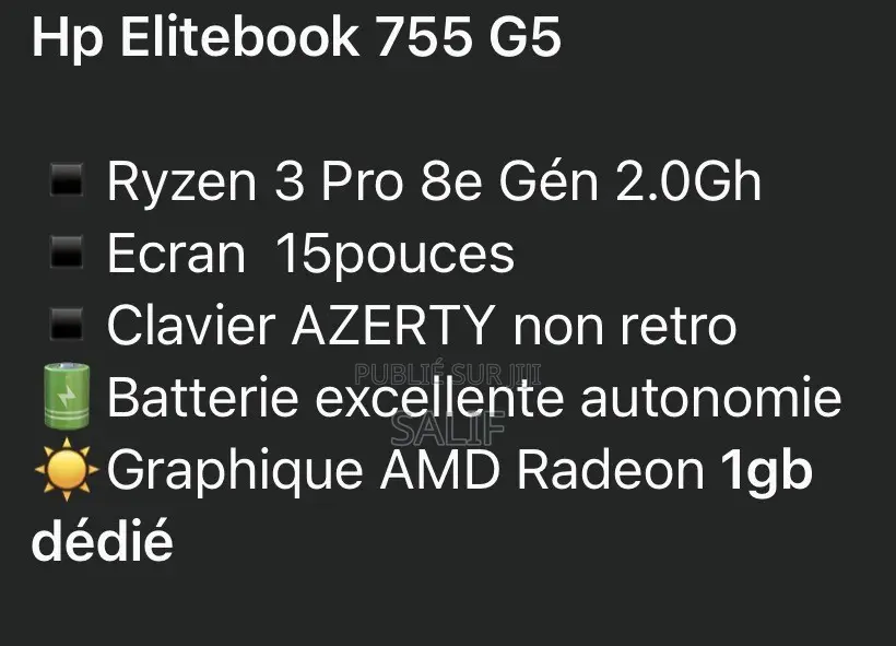 Ordinateur portable HP 14-dq1025cl 8GB Intel Core i5 SSD 256GB