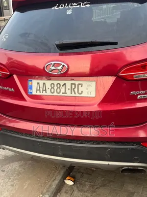 Hyundai Santa Fe SE AWD 2017 Bordeaux