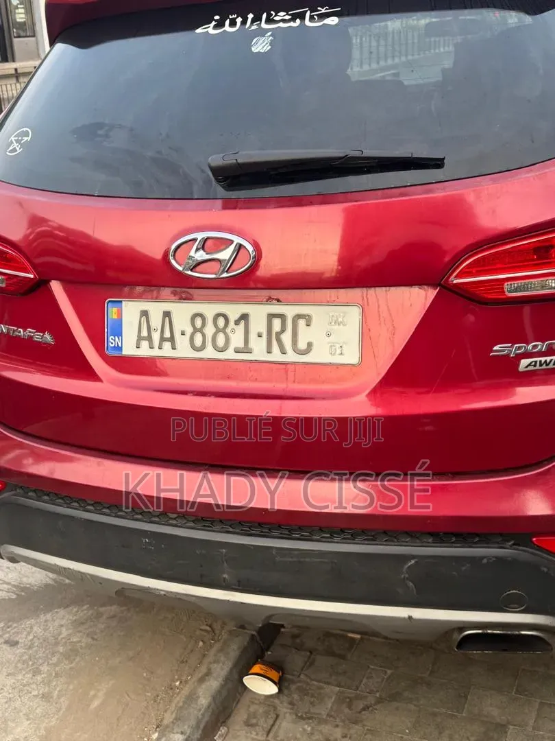 Hyundai Santa Fe SE AWD 2017 Bordeaux