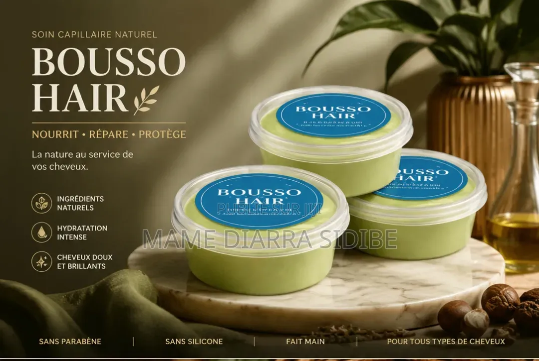 Bousso Hair – La Beauté Naturelle De Vos cheveuxNourrit,