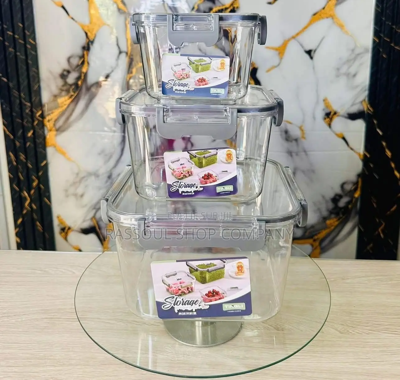 Pot 3 Pièces Grand Modèle