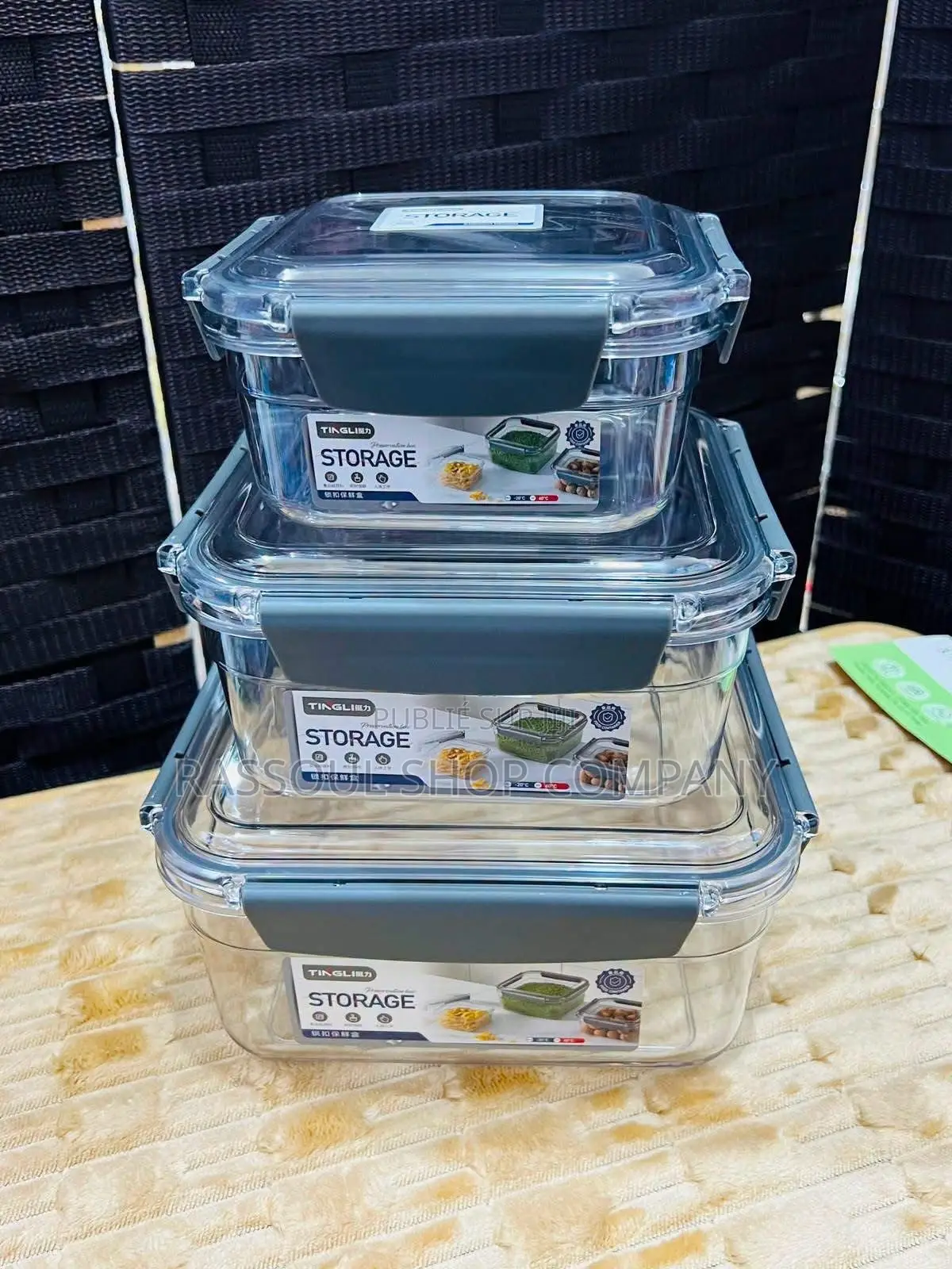 Pot 3 Pièces Grand Modèle