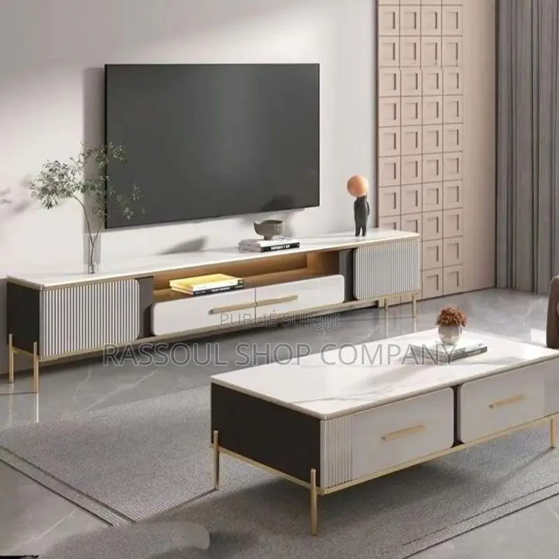Meuble TV Table Basse Prix:70000f Contact WhatsApp