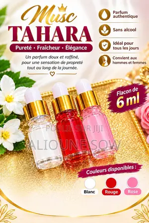 Flacons De 6ml De Musc Tahara