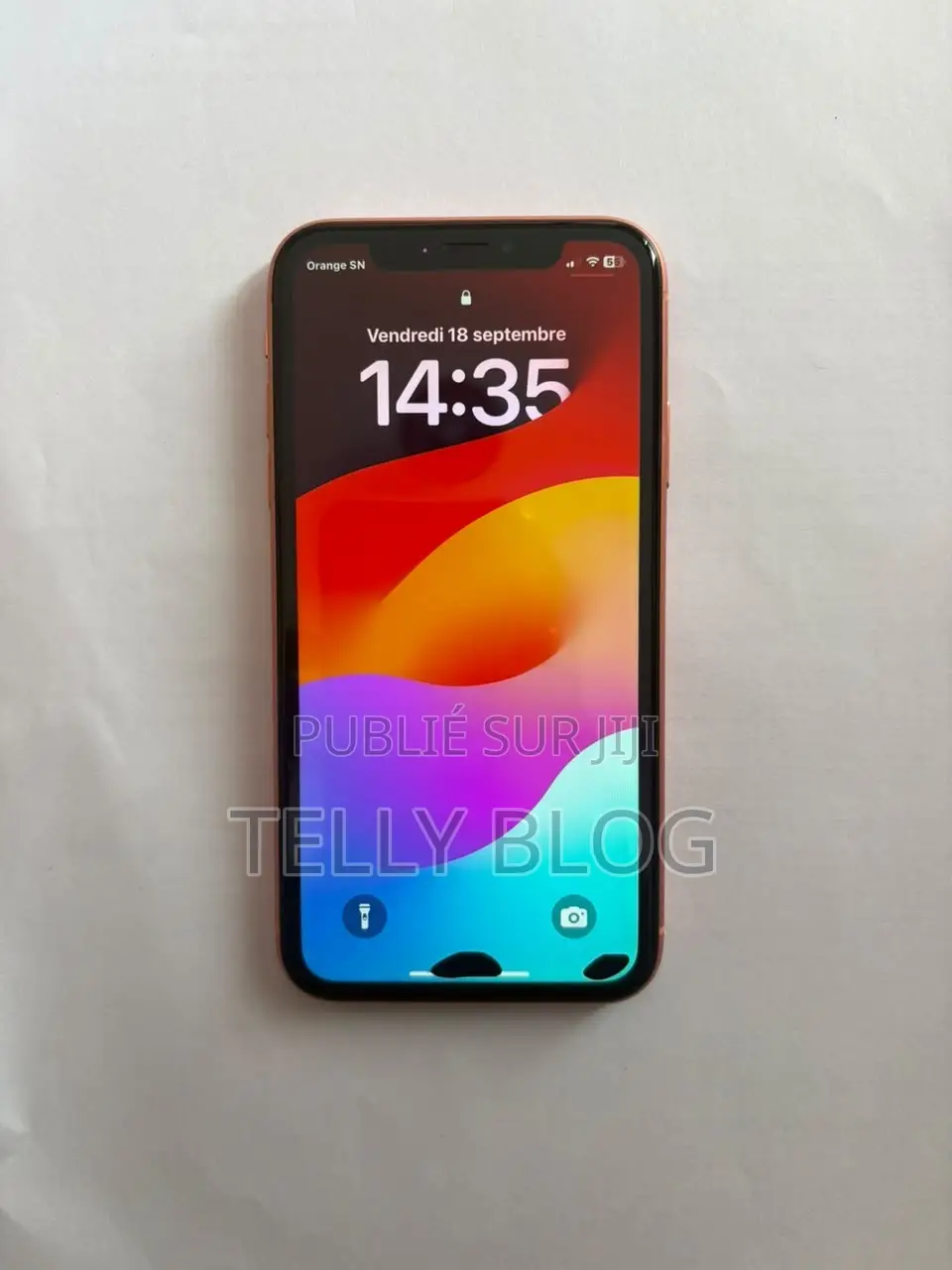 Pomme iPhone XR 64 GB Orange