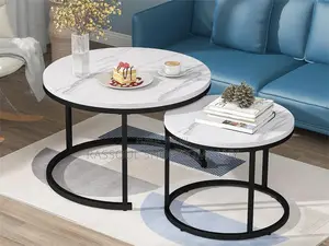 Table 2 Pièces Marbre en Verre Prix:20000f Contact WhatsApp