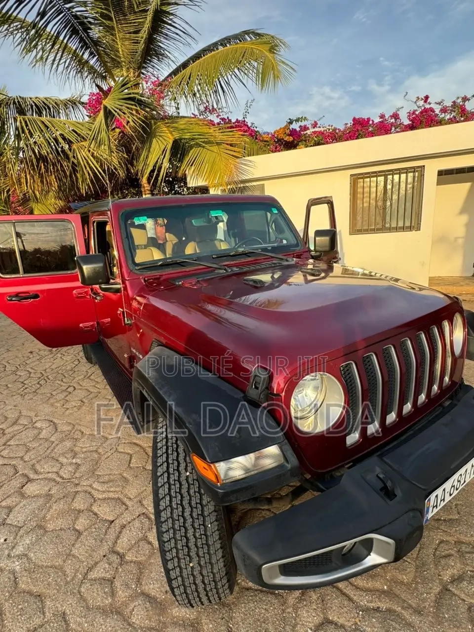 Jeep Wrangler 2018 Rouge