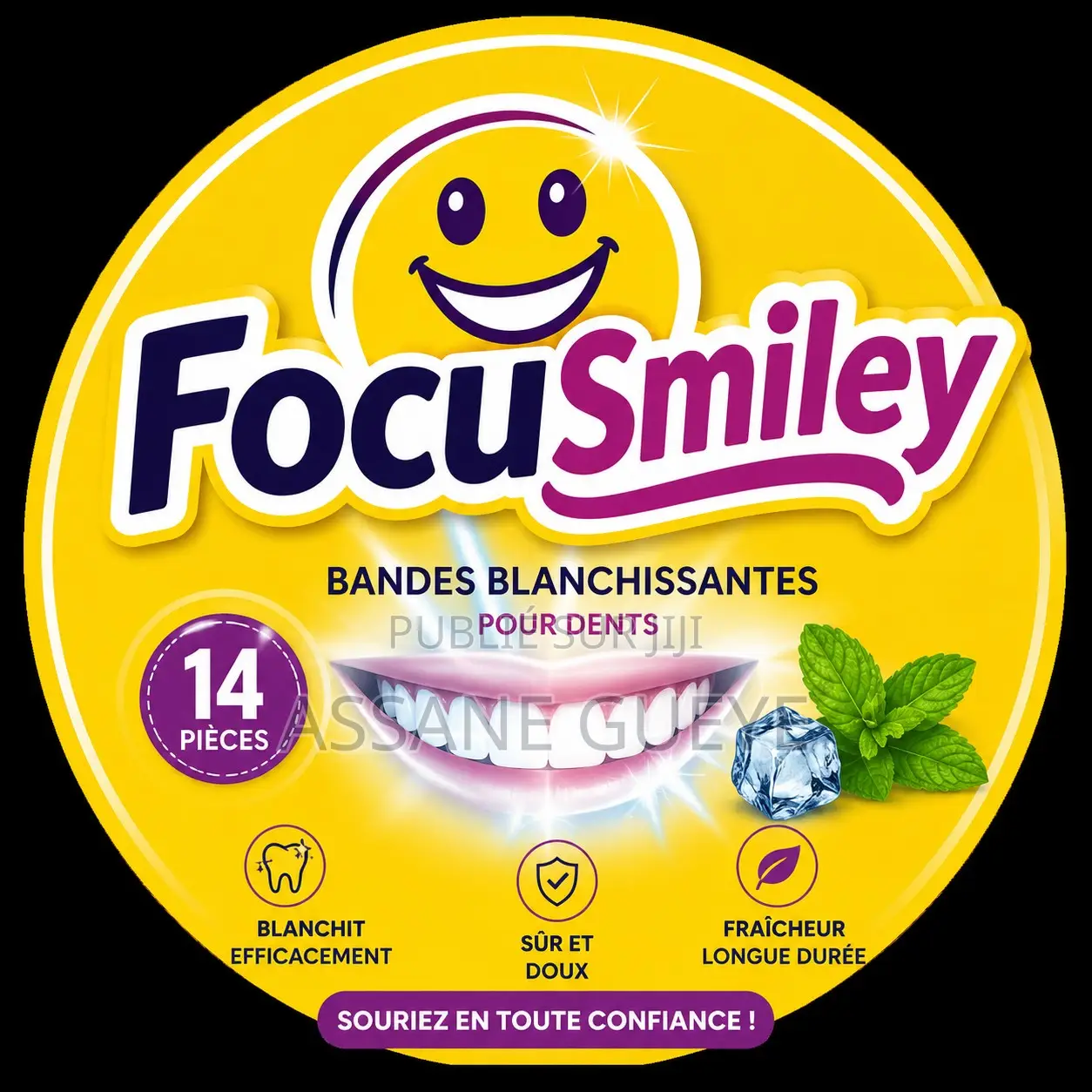 SMILE KIT — BANDES BLANCHISSANTES Nouveau ! Sourire Éclatant Band