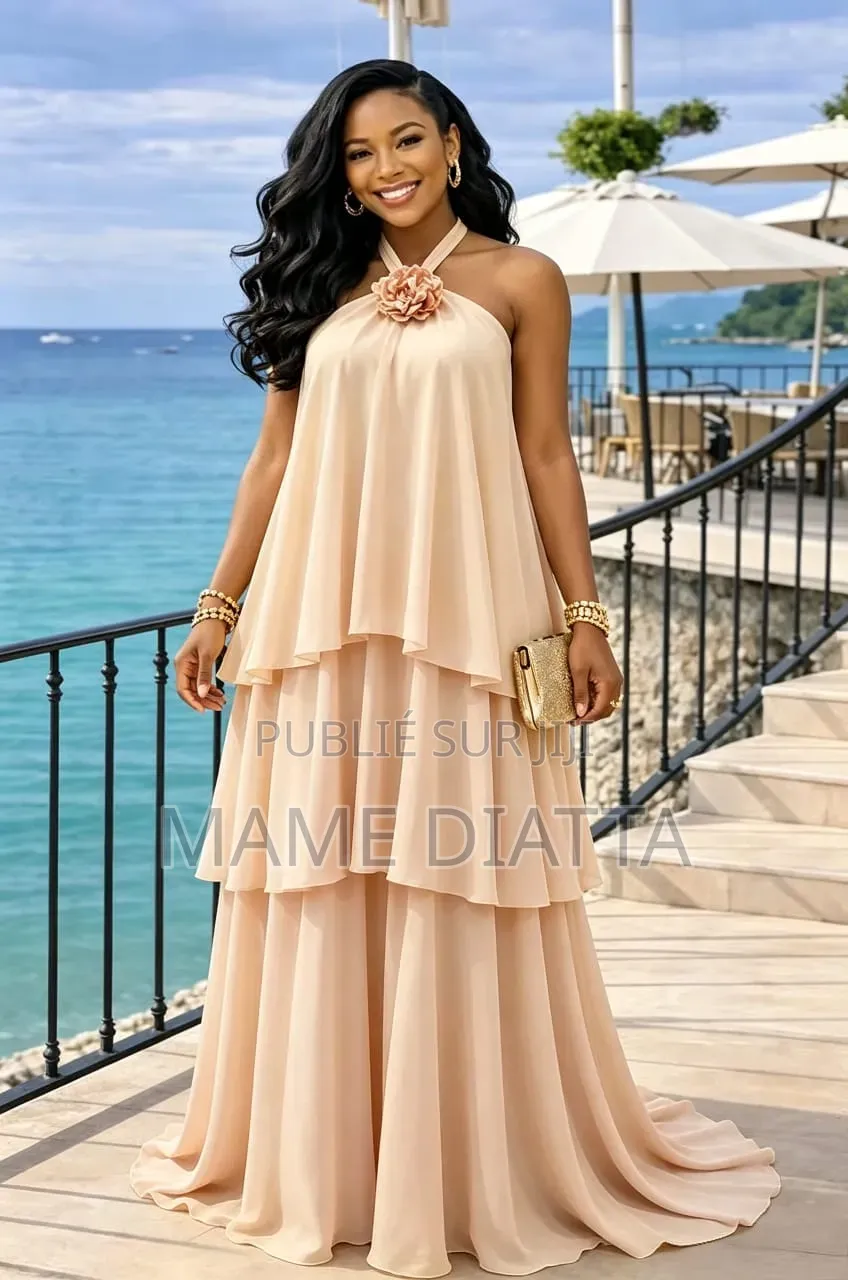 Robe en Mousline