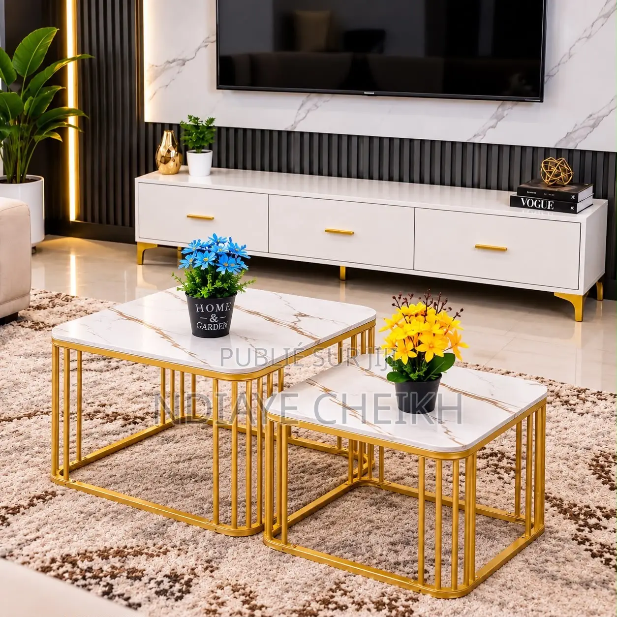 Table TV Et 2table Salon