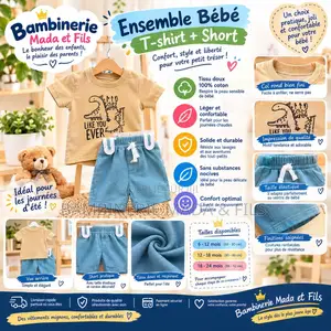 Ensemble Bébé T-Shirt Short