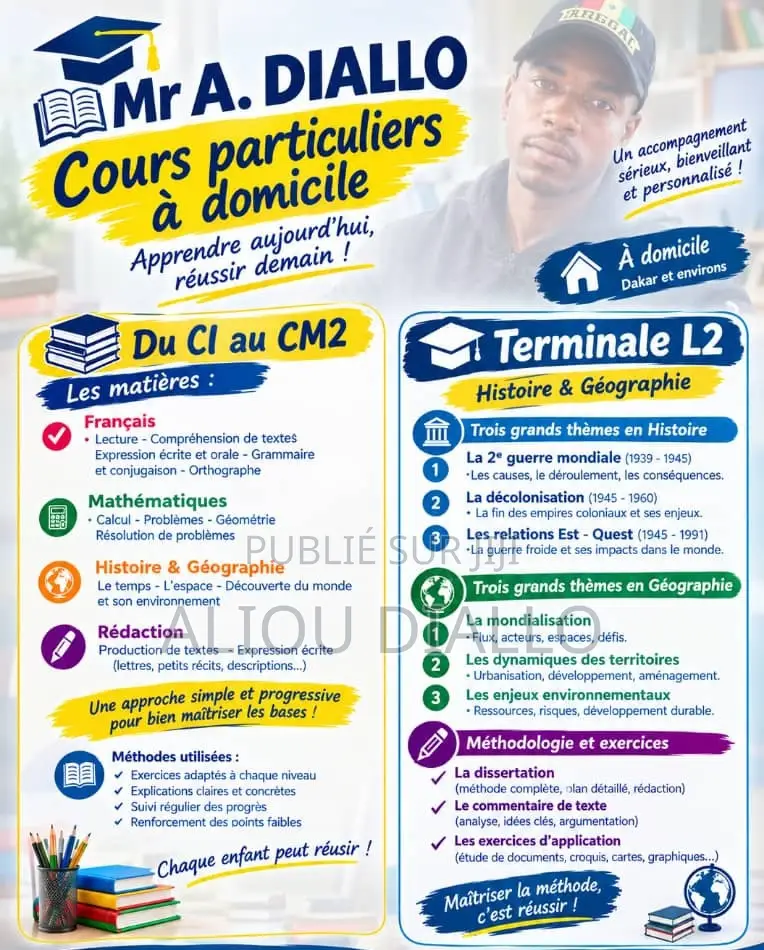 Cours Particuliers À Domicile