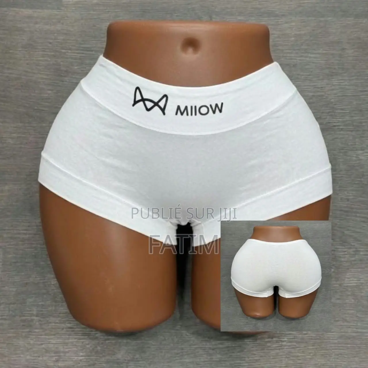 Silip Coton Taille Haute