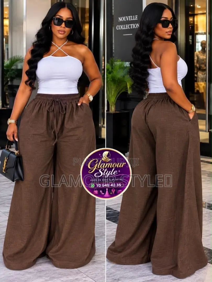 Pantalon Bas Large