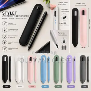 Stylet Numérique Élégant, Va Utilisable Sur Tablette Et iPhone .