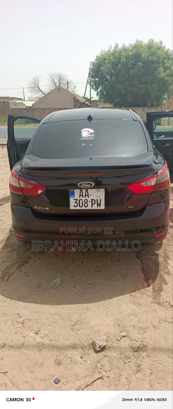 Ford Focus 2012 Noir Mat