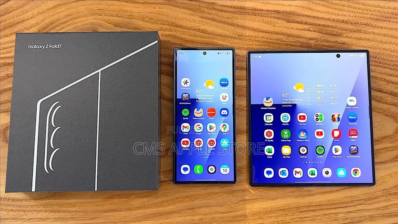 Nouveau Samsung Galaxy Z Fold7 256 GB Bleu