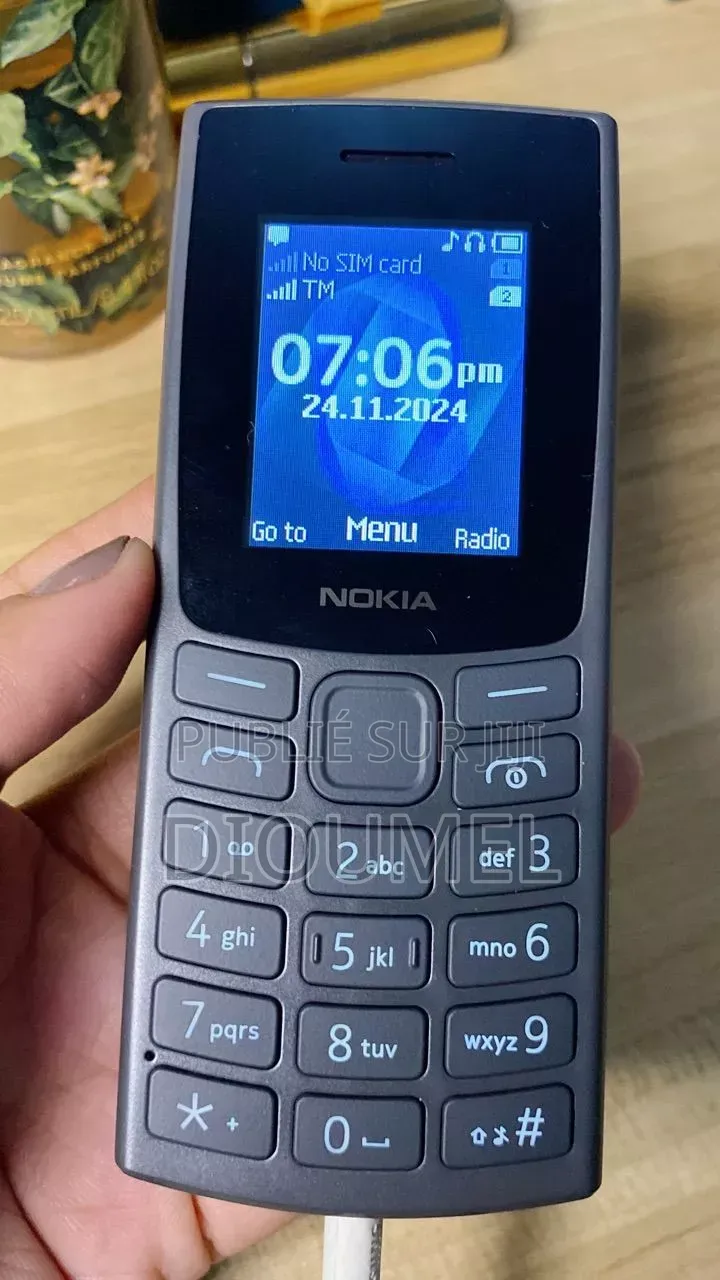 Nouveau Nokia 105 4G Noir