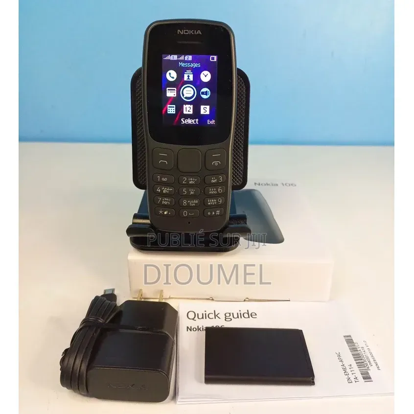 Nouveau Nokia 106 Noir