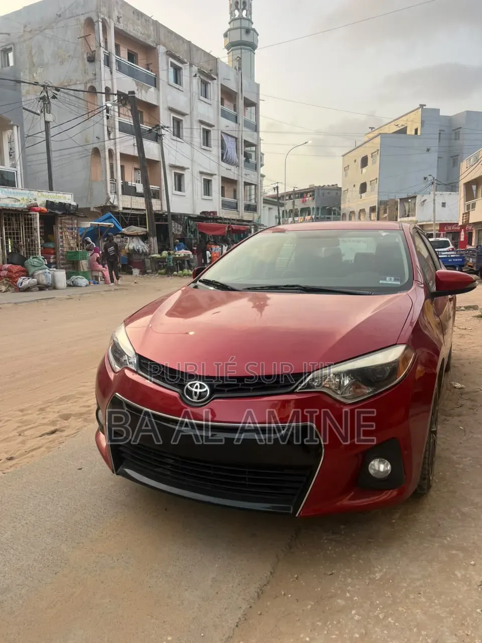 Toyota Corolla 2015 Rouge