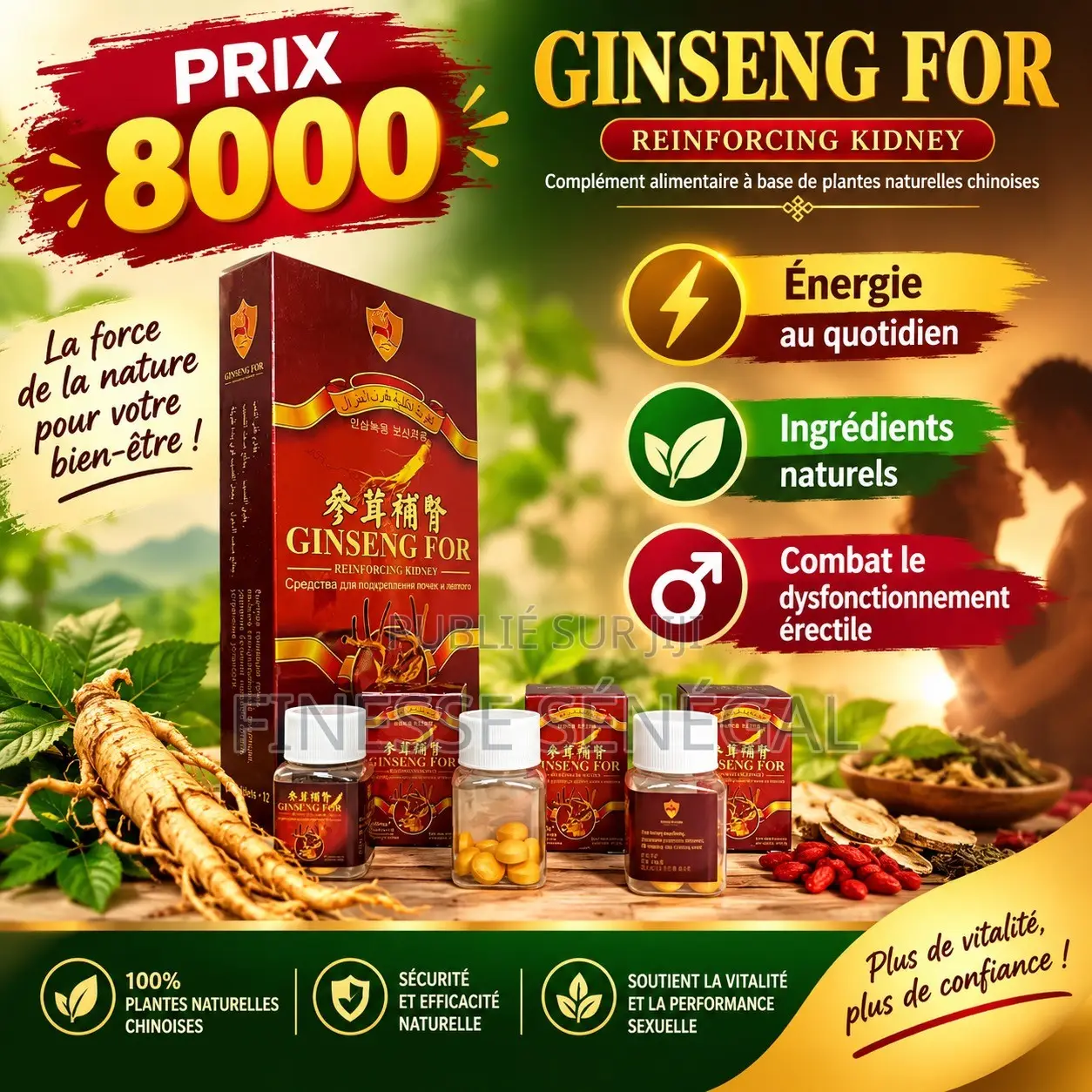 Genseng for Aphrodisiaque
