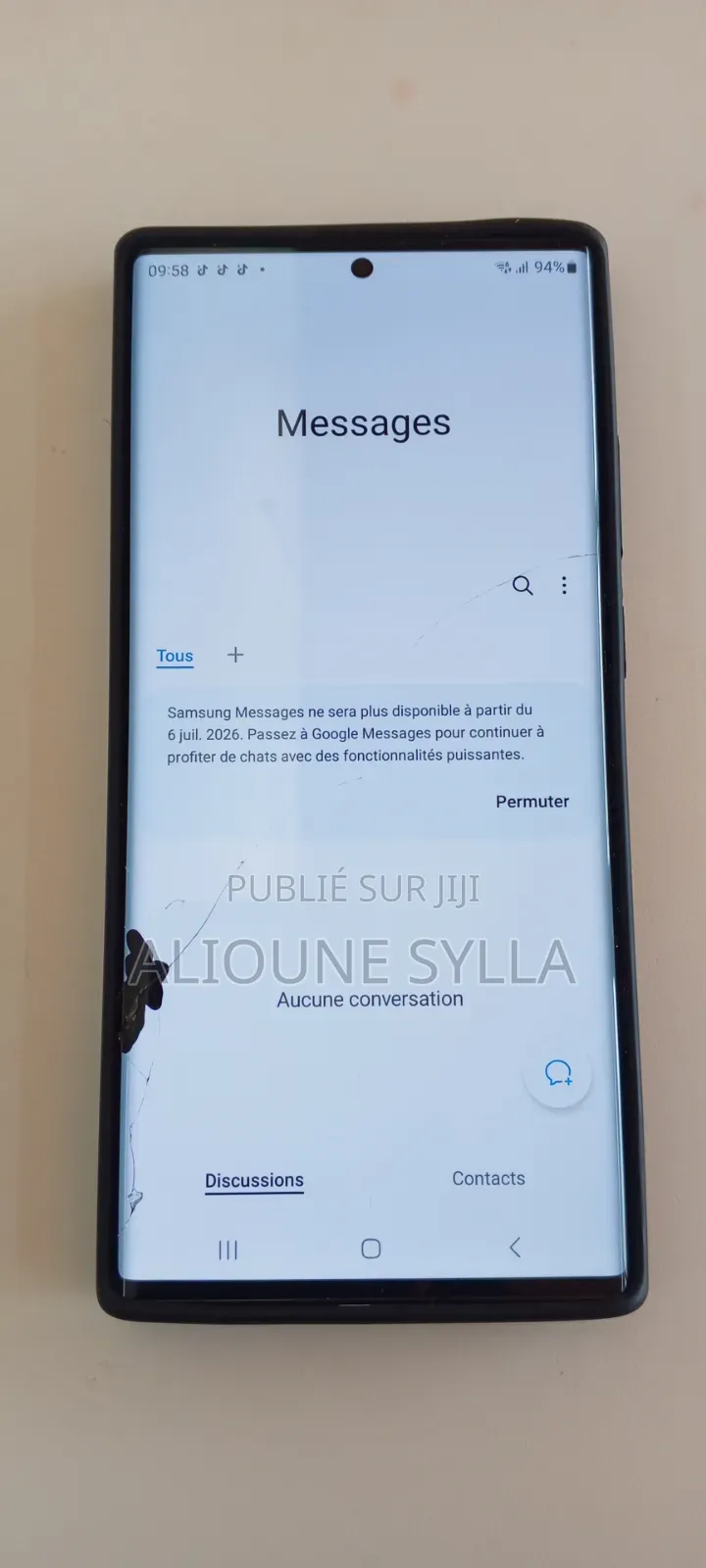 Samsung Galaxy Note 20 Ultra 5G 128 GB Noir
