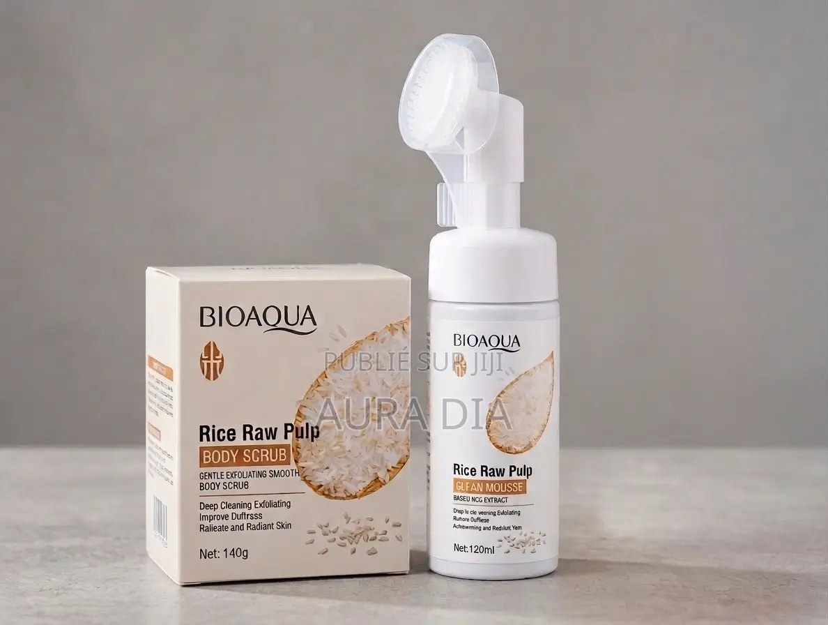 Duo Soin De Visage — Gommage Mousse Nettoyante Visage