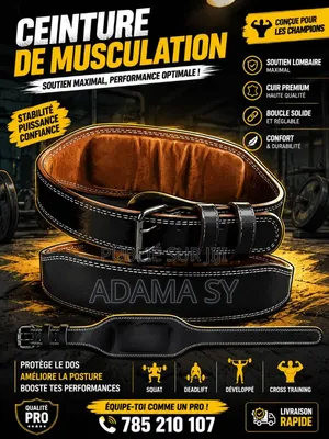 Ceinture Lombaire en Cuire
