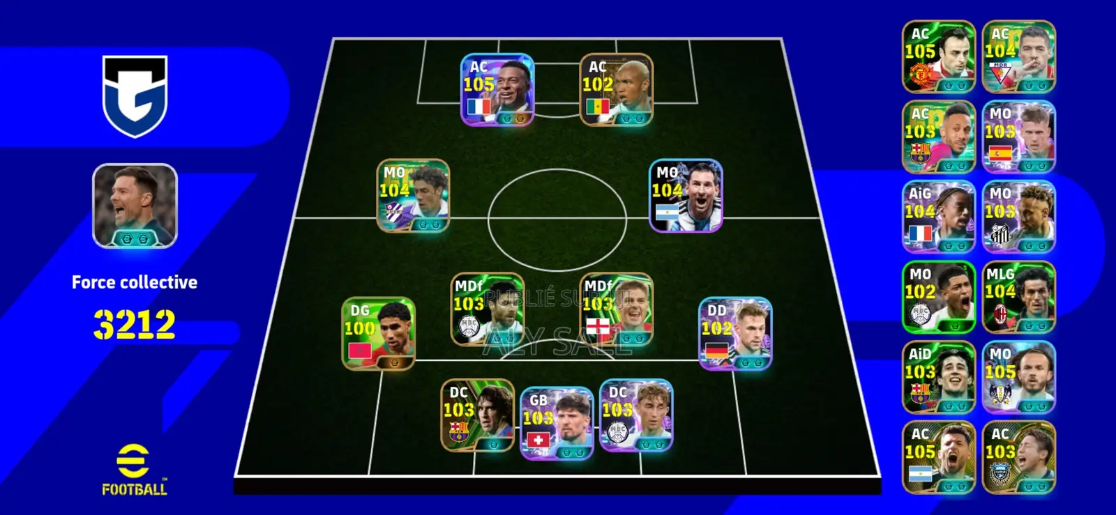 Compte Efootball