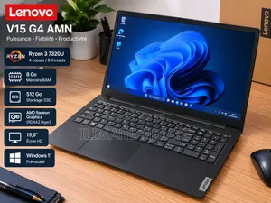 Nouveau Ordinateur portable Lenovo V15 G4 8GB AMD Ryzen 3 SSD 512GB