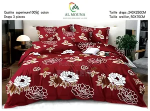 Draps 100%coton
